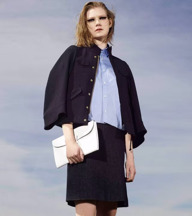 08sircus Crepe Flared Jacket
