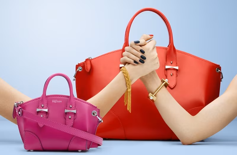 Alexander McQueen Legend tote