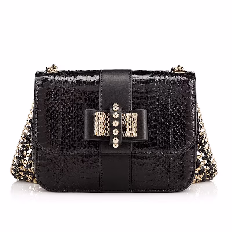 Christian Louboutin Sweet Charity Mini Snakeskin Backpack_1