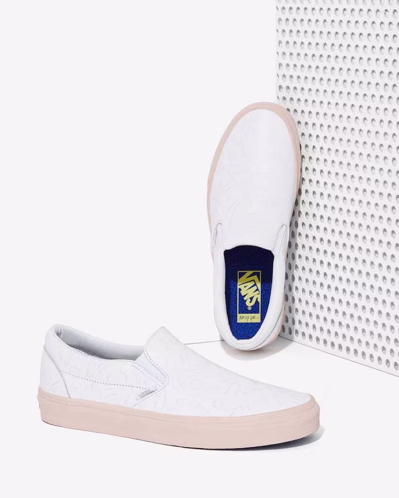 Nasty Gal x Vans Get Down Classic Leather Slip-On Sneaker