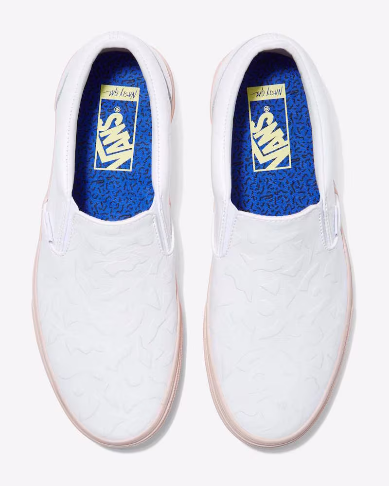 Nasty Gal x Vans Get Down Classic Leather Slip-On Sneaker_1