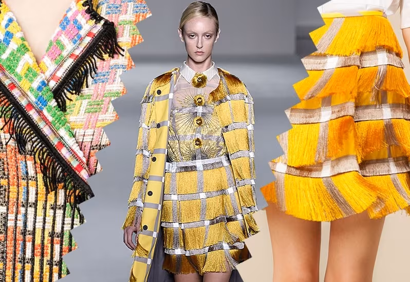 Marco De Vincenzo fringed overcoat