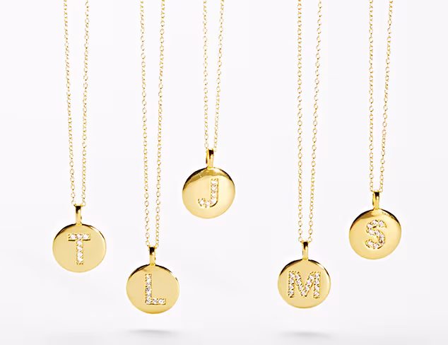 Sterling Silver Initial Jewelry by Argento Vivo at MYHABIT