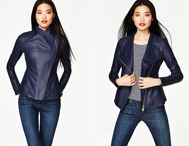 Weekend Style Leather & Faux Leather Jackets at MYHABIT