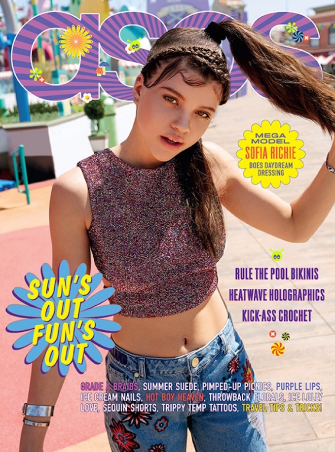 ASOS Magazine July 2015 Cover Girl: Sofia Richie