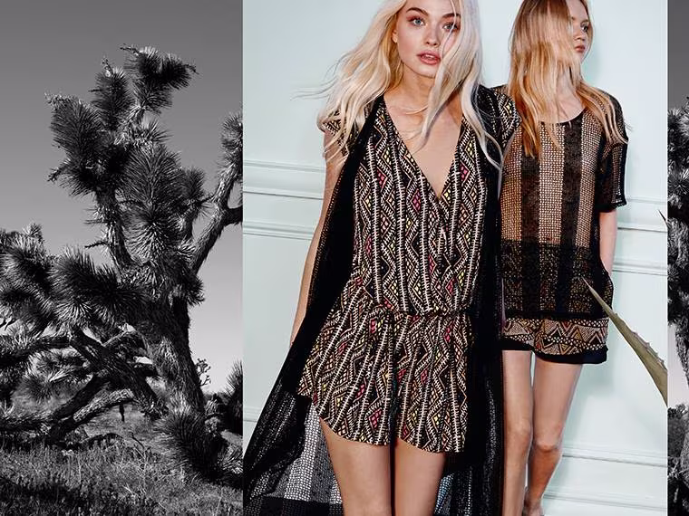 BCBGeneration Print Stretch Romper