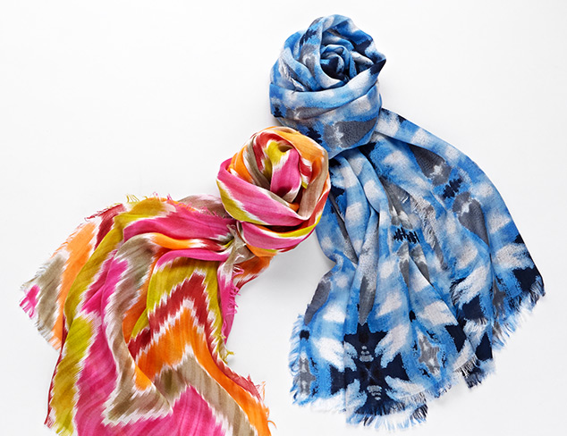 Stand Out Style Scarves feat. Elizabeth Gillett at MYHABIT