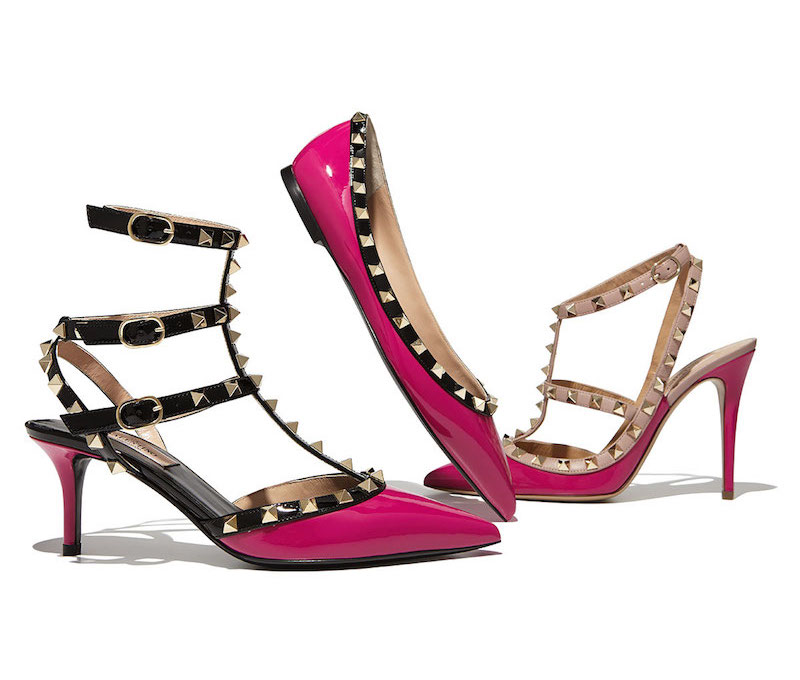 Summer 2015 Lineup of The Iconic Valentino Rockstud Shoes