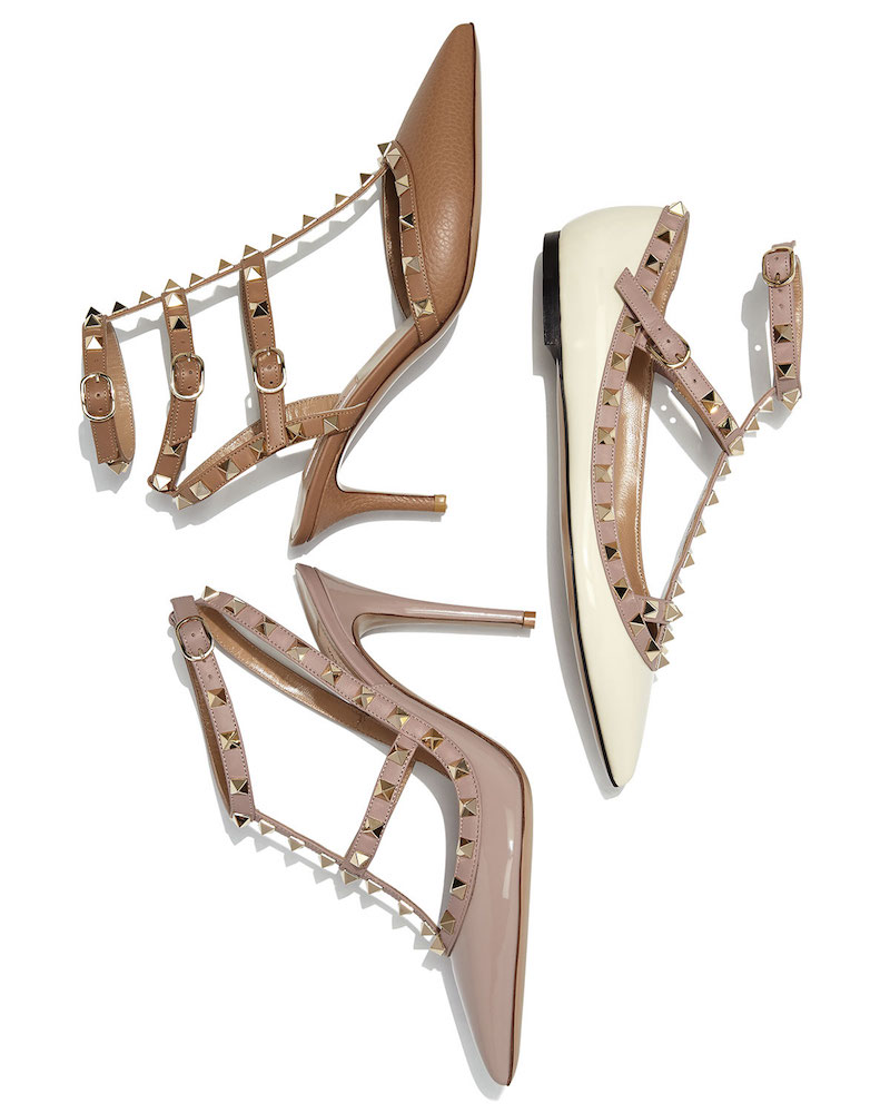 Summer 2015 Lineup of The Iconic Valentino Rockstud Shoes