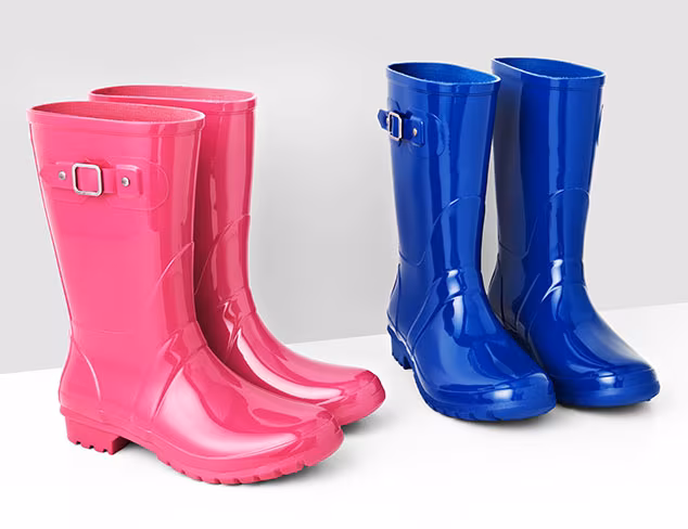 $59 & Under Classic & Colorful Rainboots at MYHABIT