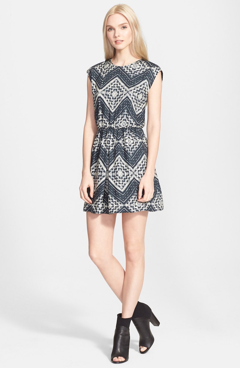 Alice + Olivia Geo Print Dress