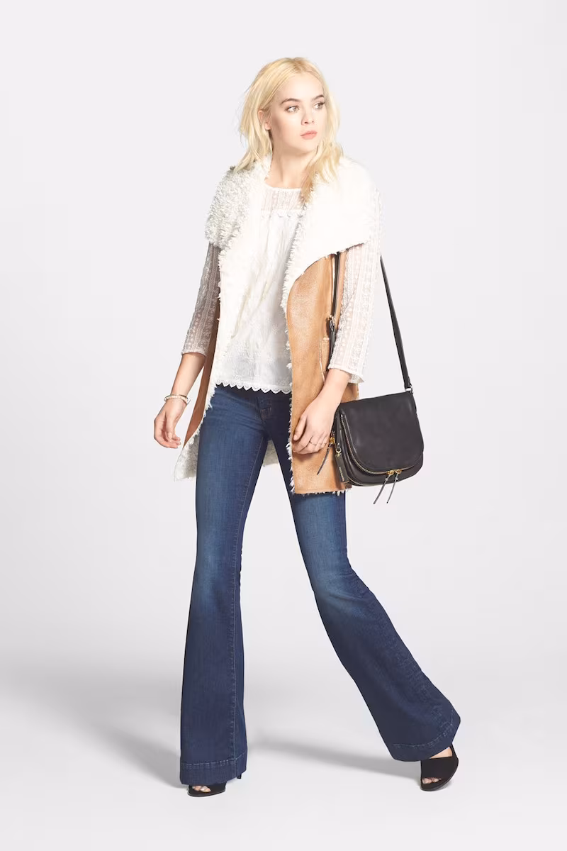 Ella Moss Faux Shearling Vest