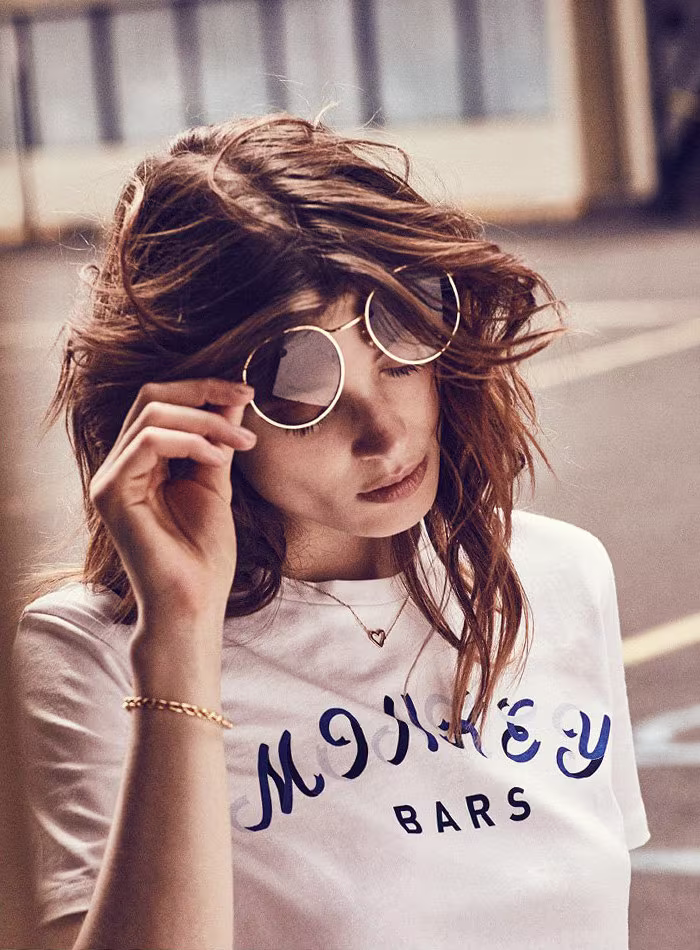 Etre Cecile Monkey Bars Crop T-Shirt