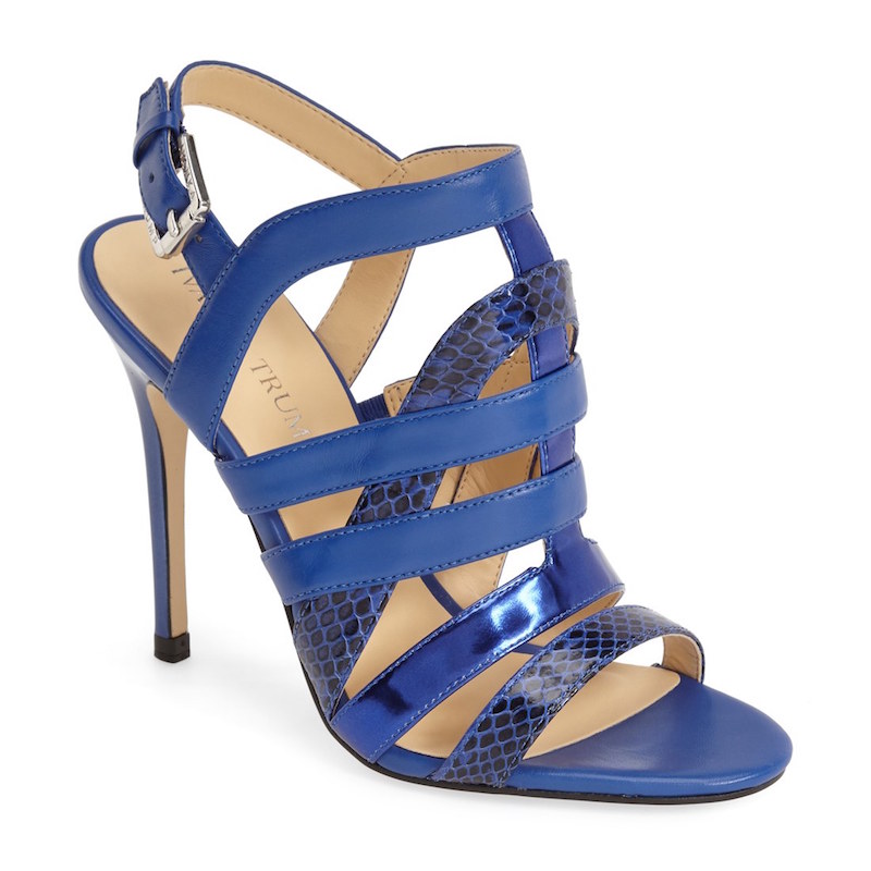 Ivanka Trump Haslets Strappy Sandal in Blue