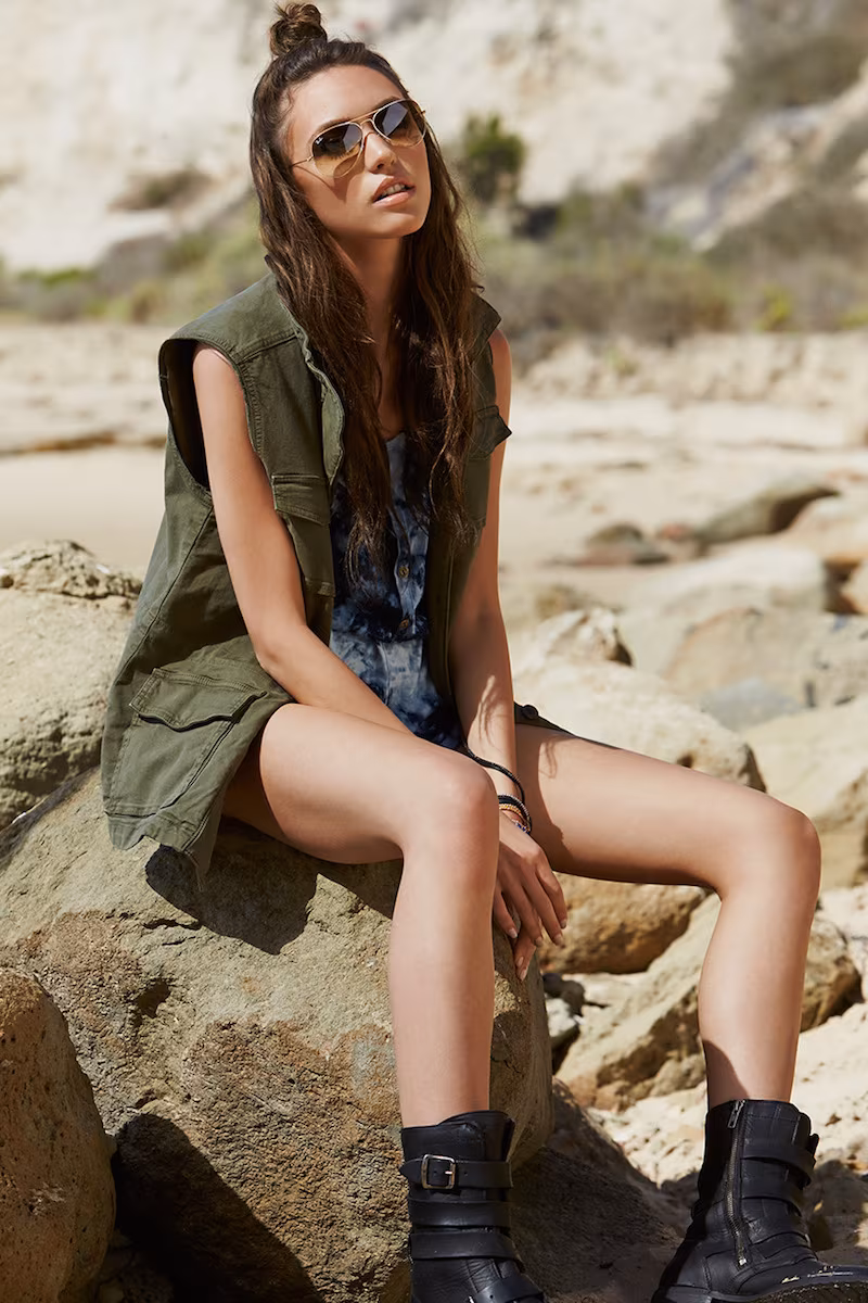 J Brand Arden Military Vest