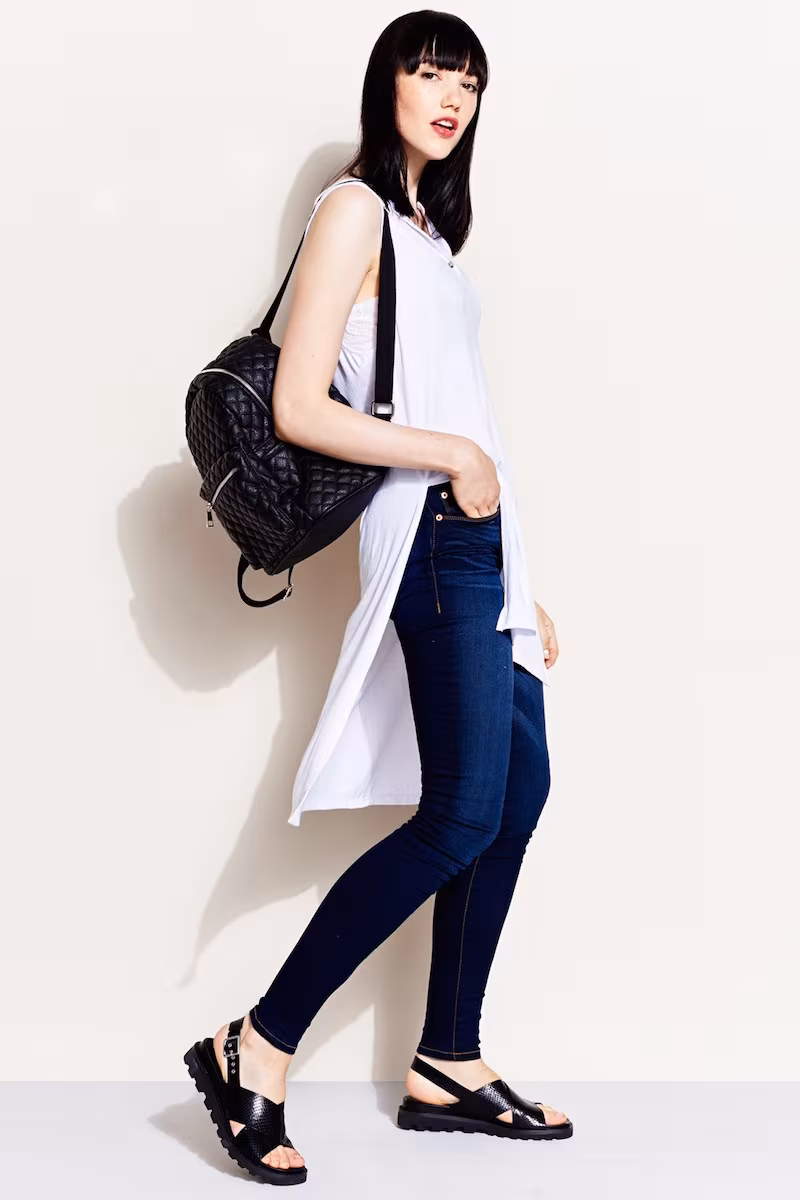 Project Social T Sleeveless High Low Tunic