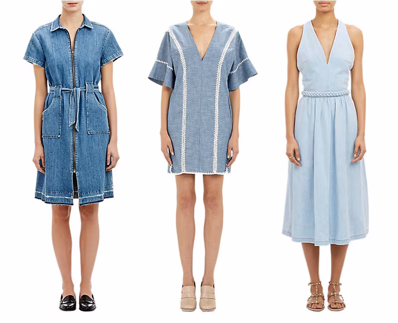 The Denim Dress at Barneys New York