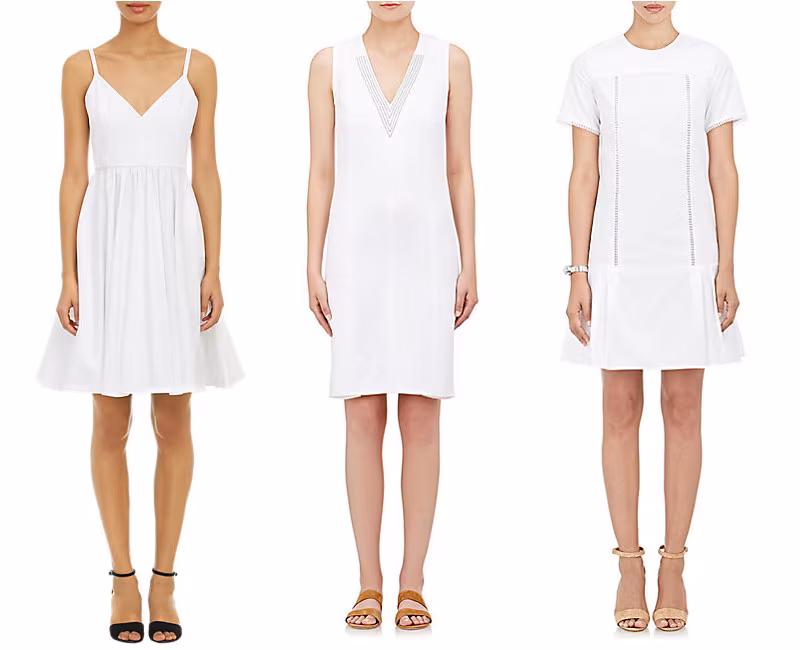 The Little White Dress at Barneys New York