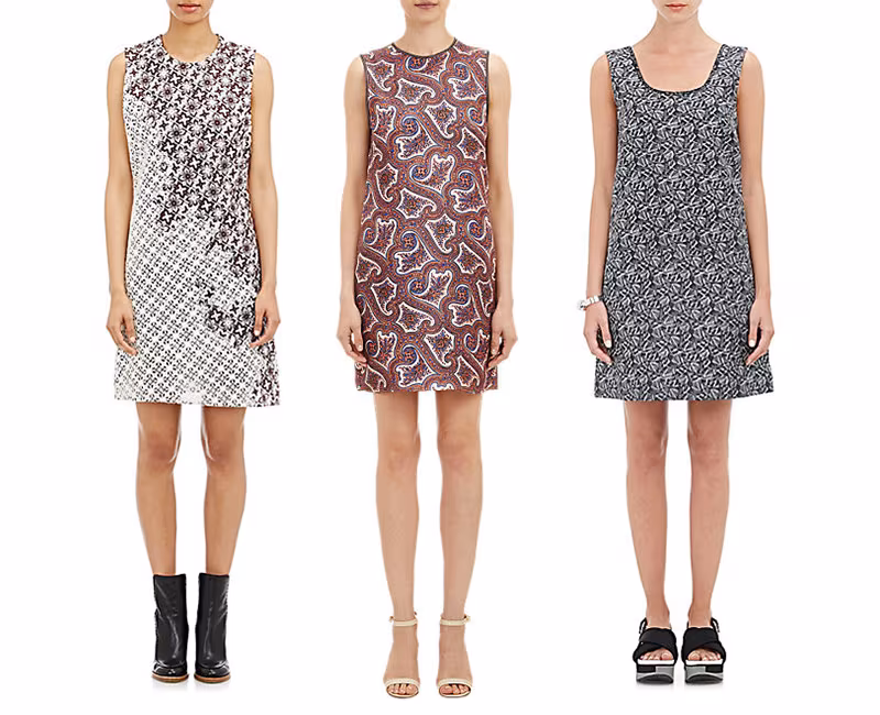 The Printed Mini Dress at Barneys New York