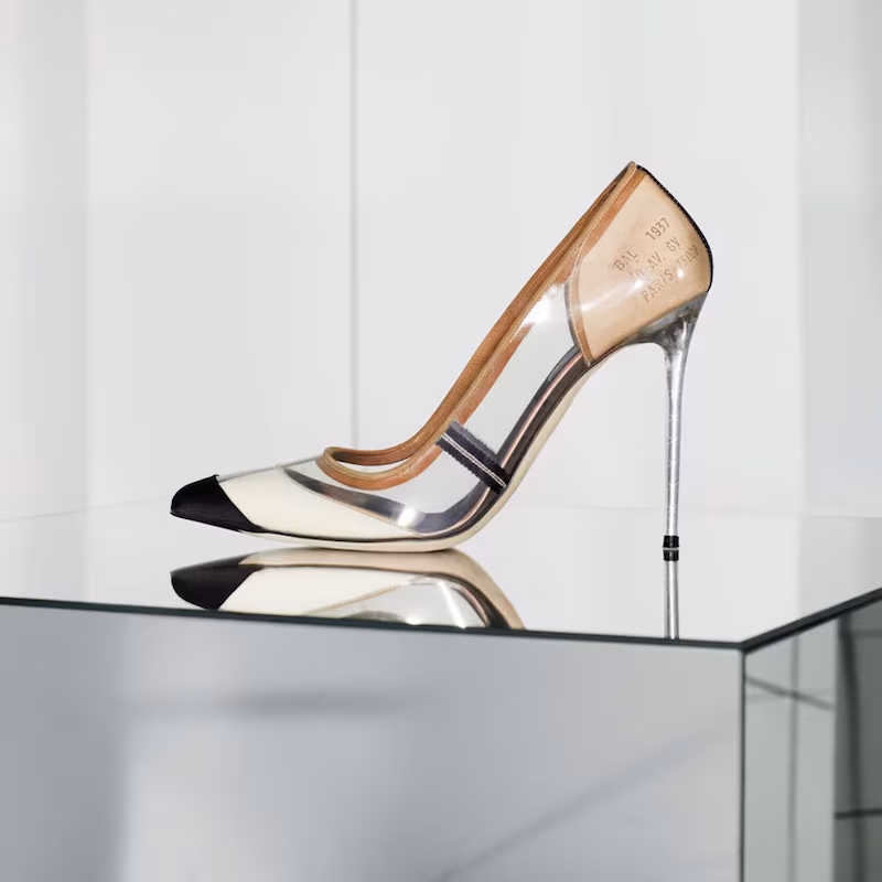 Balenciaga Vinyl Pointy Toe Pump
