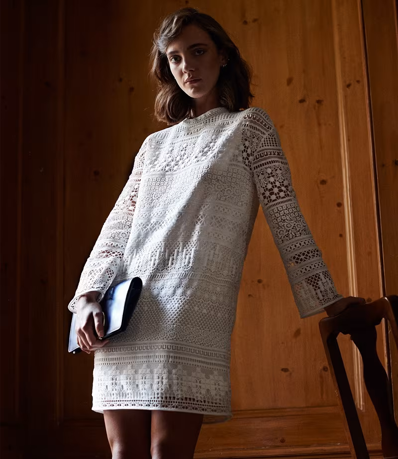 Chloé Lace Tunic Dress