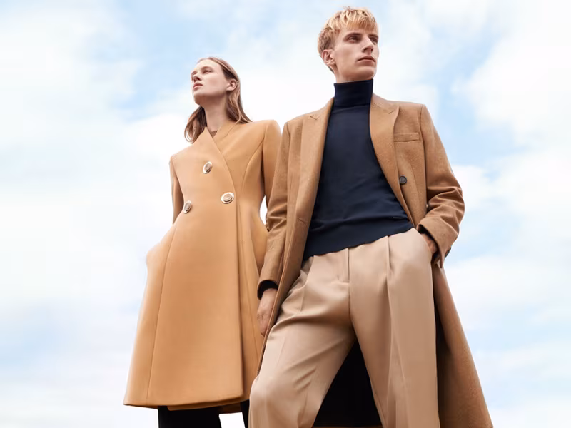 Stella McCartney structured overcoat