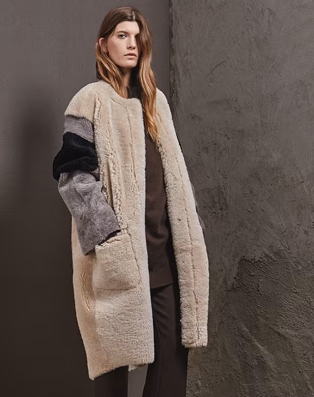 Raey Reversible shearling coat