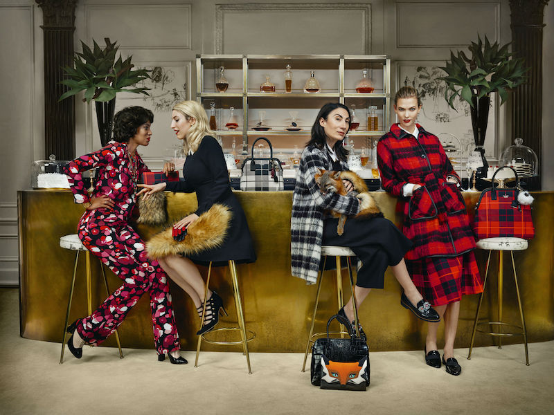 kate spade new york ‏Fall 2015 Campaign feat. Karlie Kloss_2