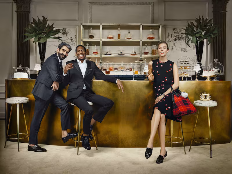kate spade new york ‏Fall 2015 Campaign feat. Karlie Kloss_4