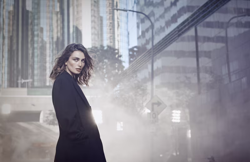 Donna Karan Cashmere Mist Fragrance Campaign feat. Andreea Diaconu-2