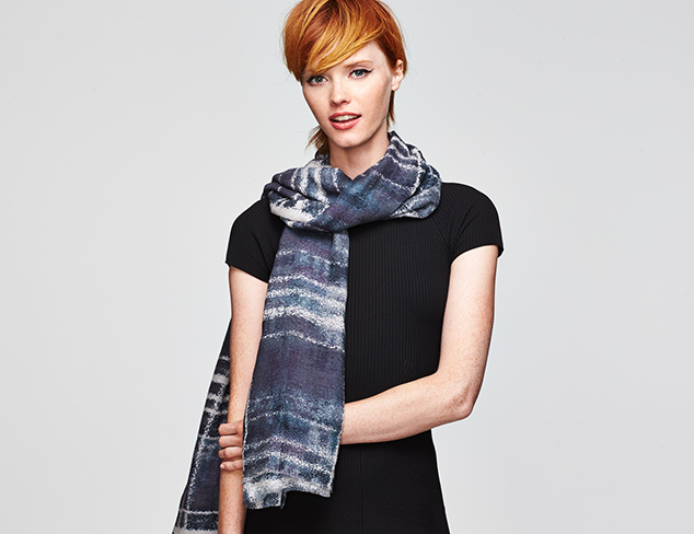 Expertly Accessorized Digital Print Scarves at MYHABIT