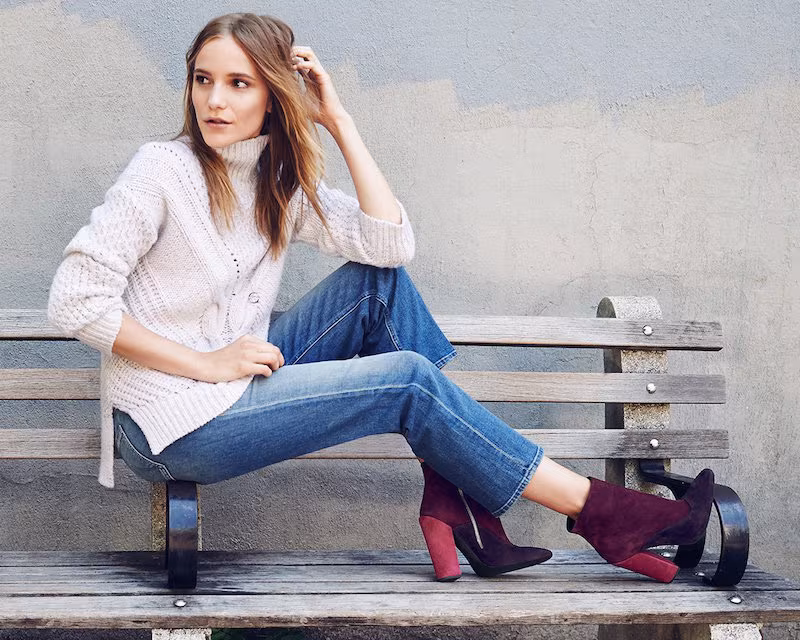 Giambattista Valli Suede Tricolor Booties