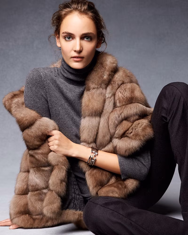 Gorski Sable Fur Jacket