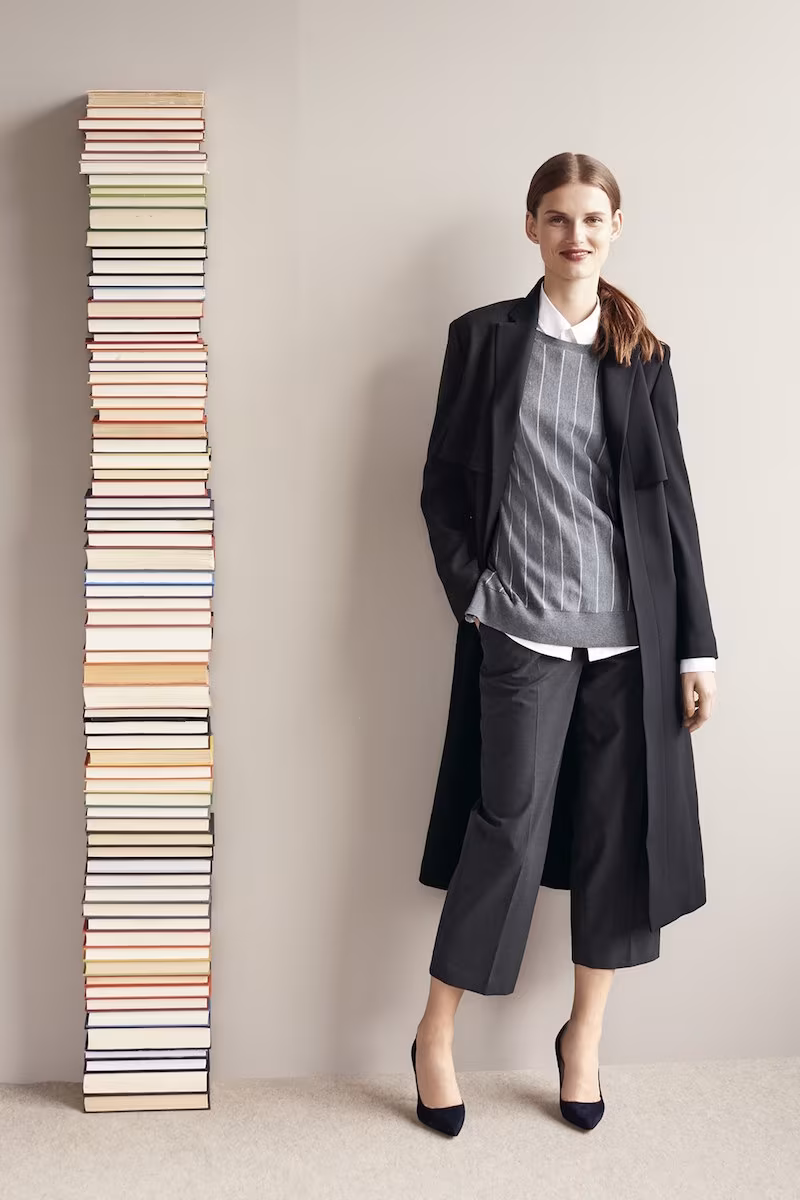Halogen Wrap Front Long Trench Coat
