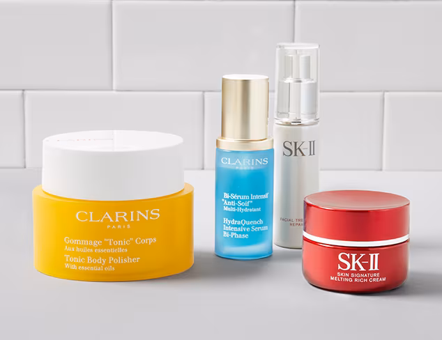 SK-II & Clarins at MYHABIT