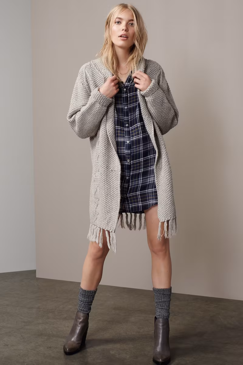 Sam Edelman Romy Fringe Cardigan