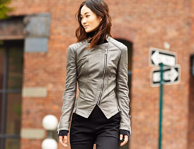 The Leather Jacket at MYHABIT