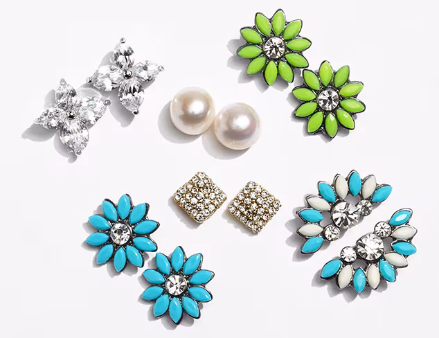 Tiny Treasures Stud Earrings at MYHABIT