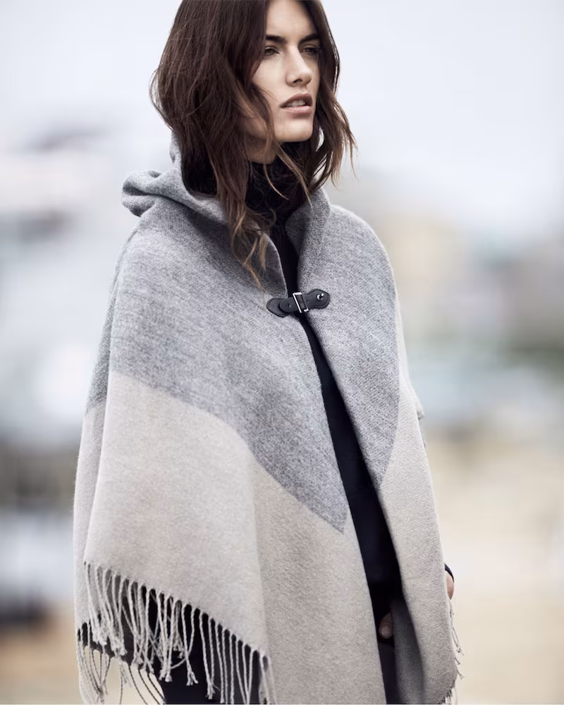 Ann Taylor Buckled Cape