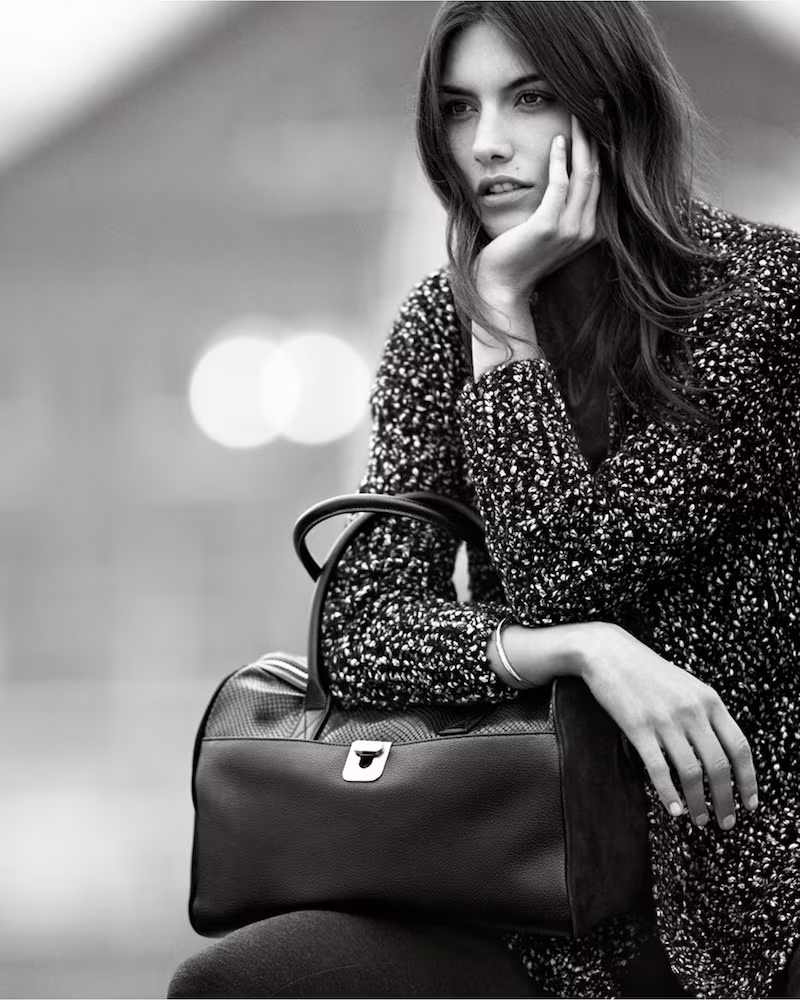 Ann Taylor Turnlock Satchel