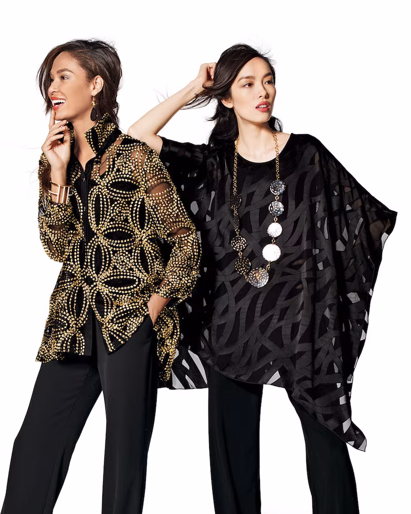 Caroline Rose Drama Devore Caftan