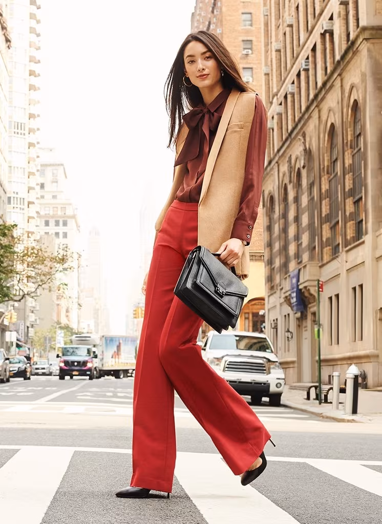 Giamba Wide Leg Suiting Pants