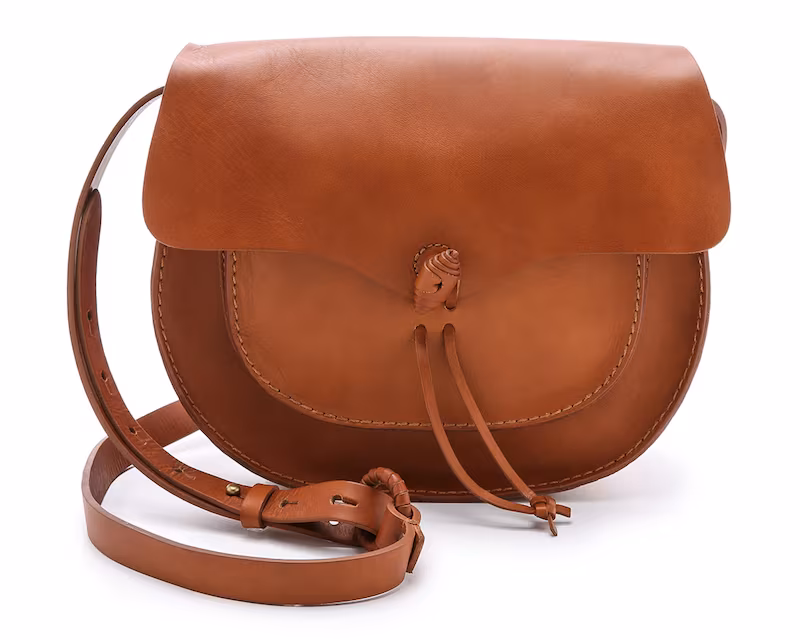Madewell Woven Flap Saddle Bag
