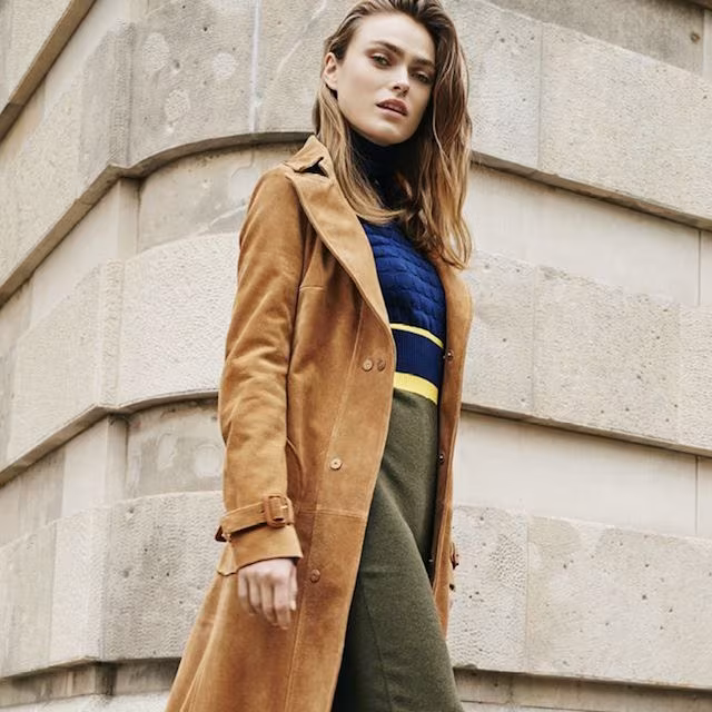 Maison Margiela Suede Coat