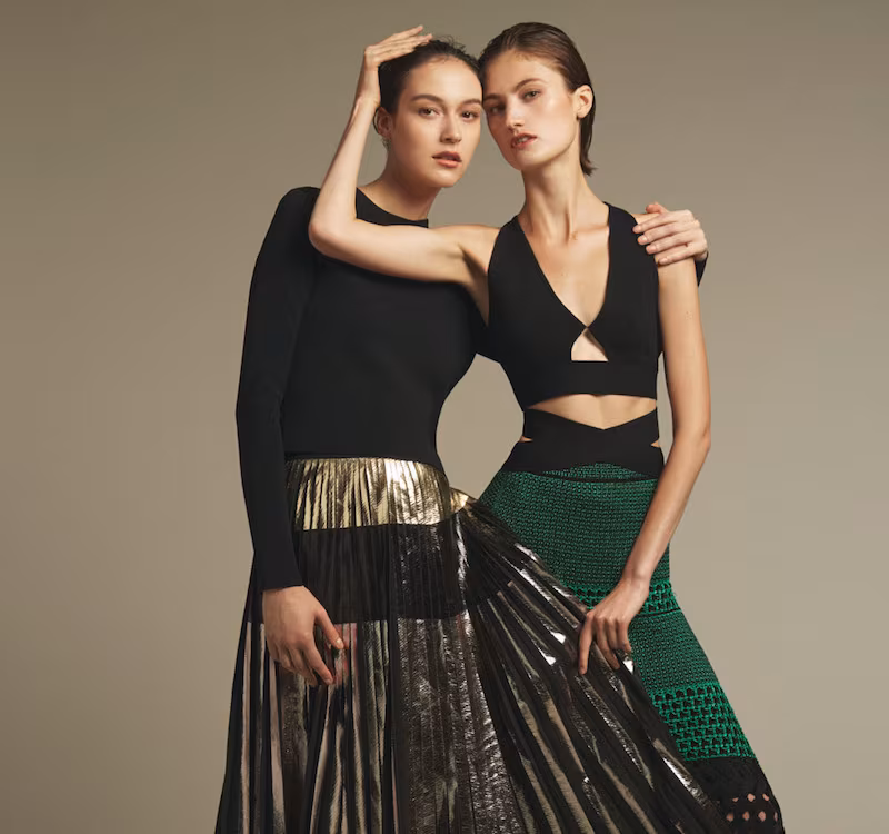 Proenza Schouler Knit Crossback Bra