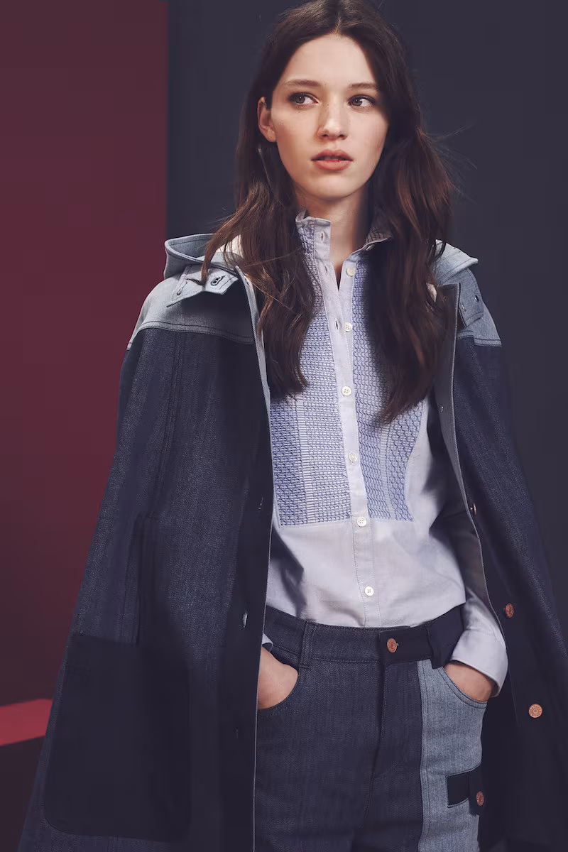See By Chloé Embroidered Cotton Oxford Shirt