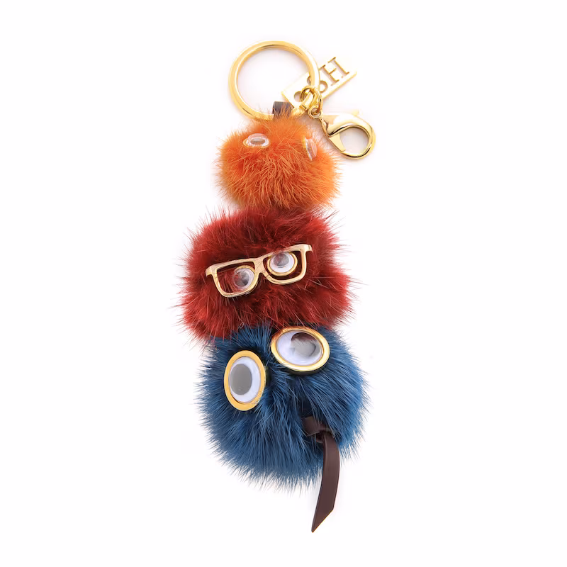 Sophie Hulme Jones Pom Pom Keychain