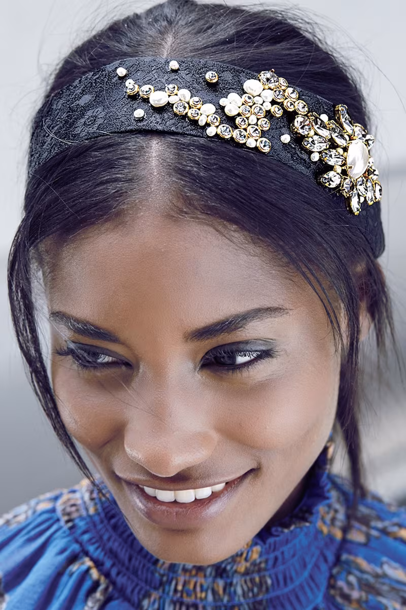 Tasha Pearls Head Wrap