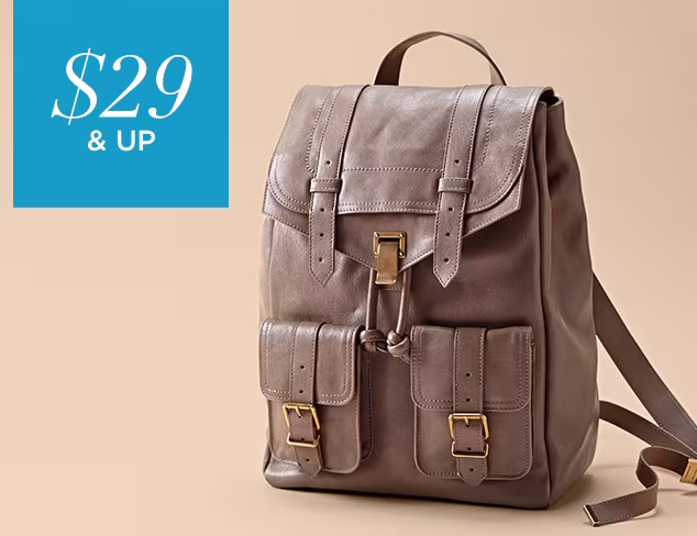 $29 & Up Backpacks, Bucket Bags & More at MYHABIT