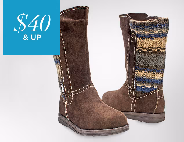 $40 & Up MUK LUKS at MYHABIT